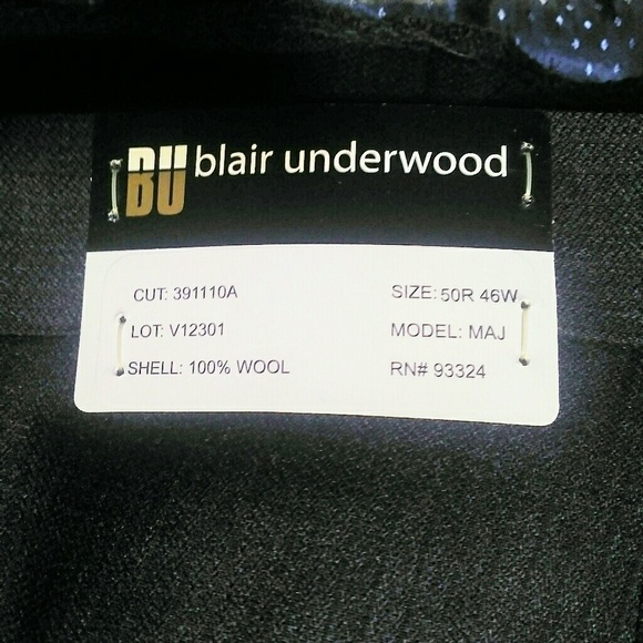 100% wool men's suit - Picture 3 of 3